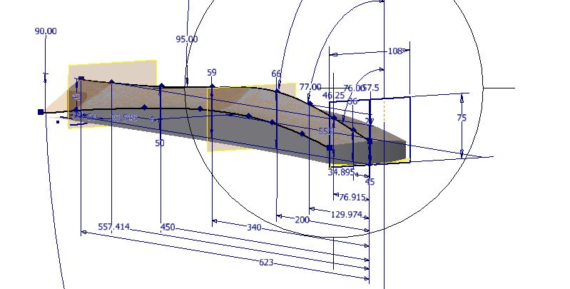 cricket bat cad drawing cricket bat shapes