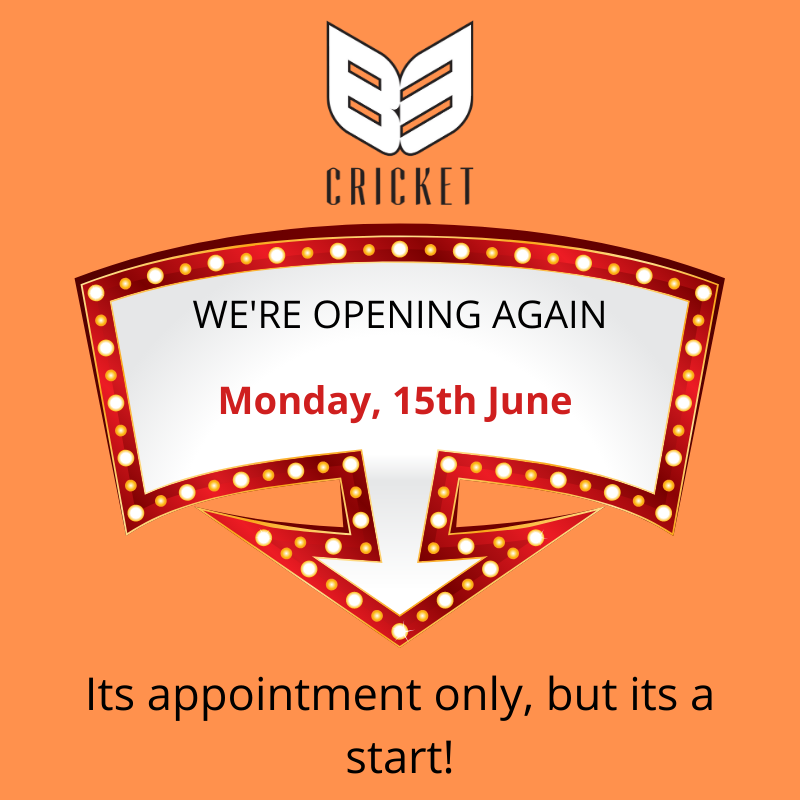 Showroom to open 15th June